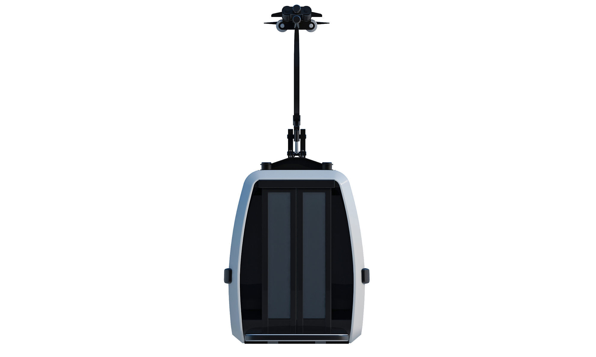 Cableway Car 3D model_5