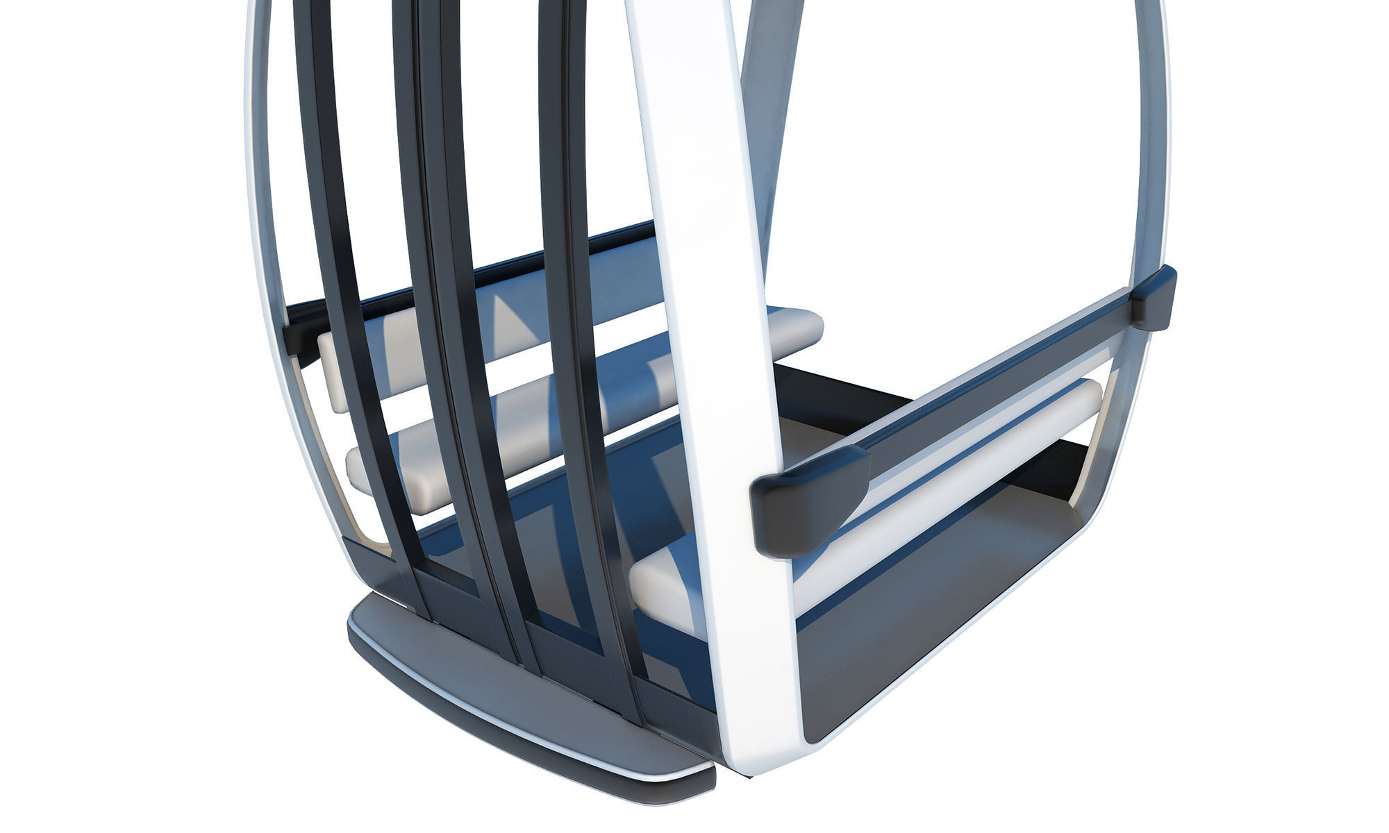 Cableway Car 3D model_15