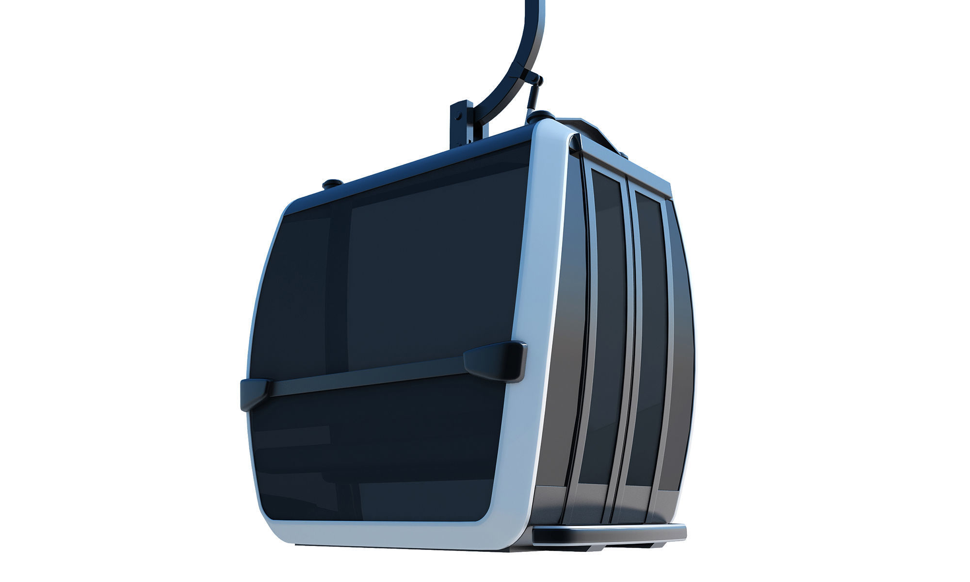 Cableway Car 3D model_17