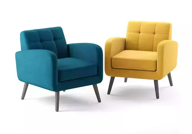 Carson Carrington Keflavik Mid-century Arm Chair