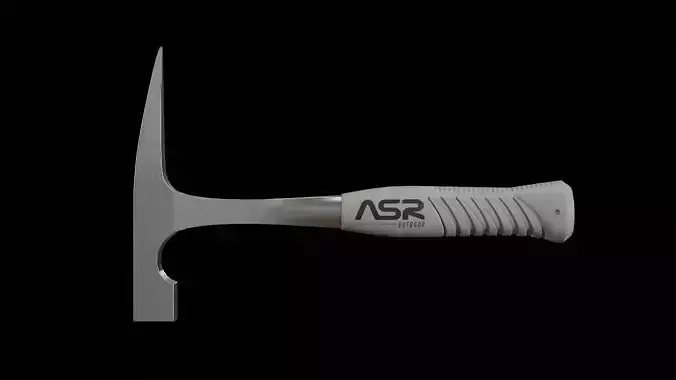 ASR rock pick Hammer muddy