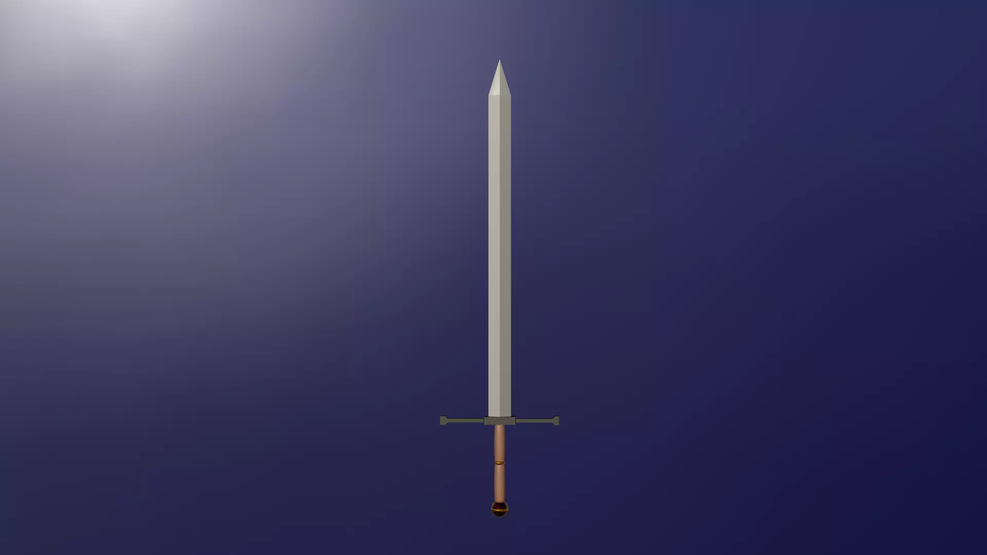 Sword Free 3D model_0