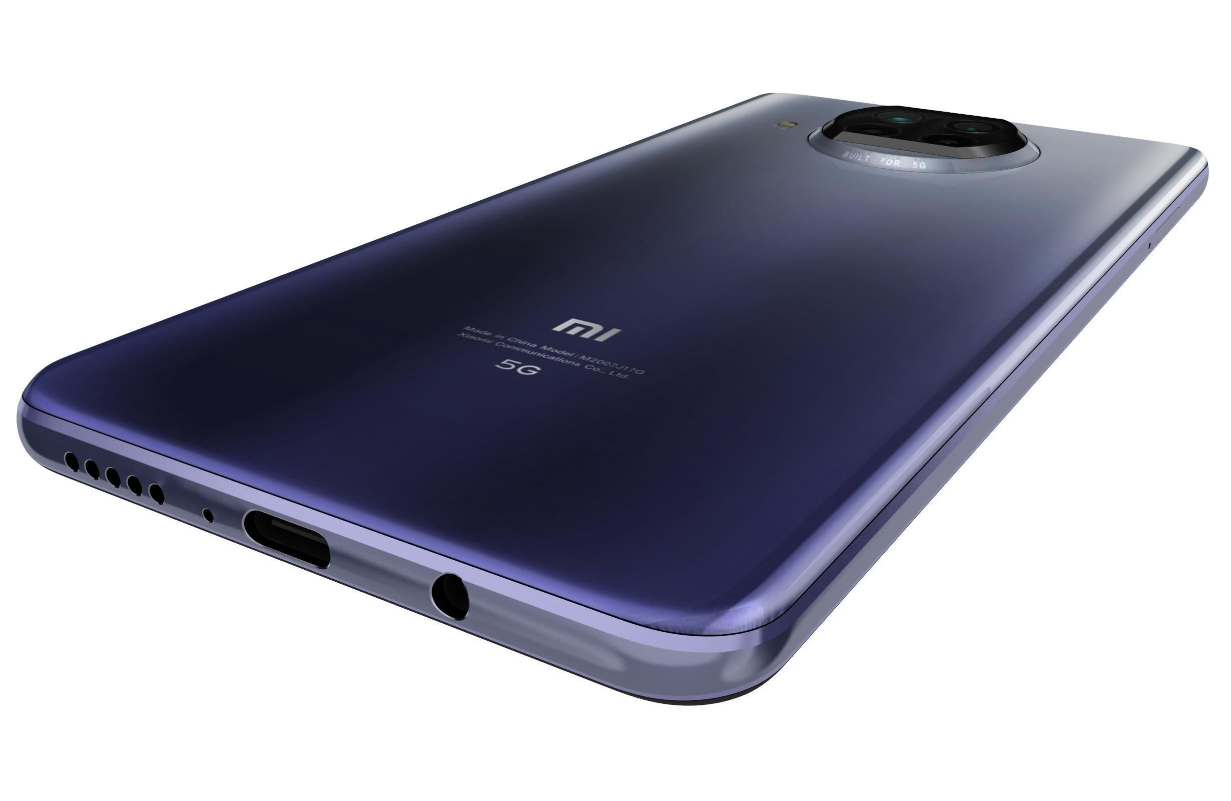 Xiaomi Mi 10T Lite 5G Purple 3D model_14