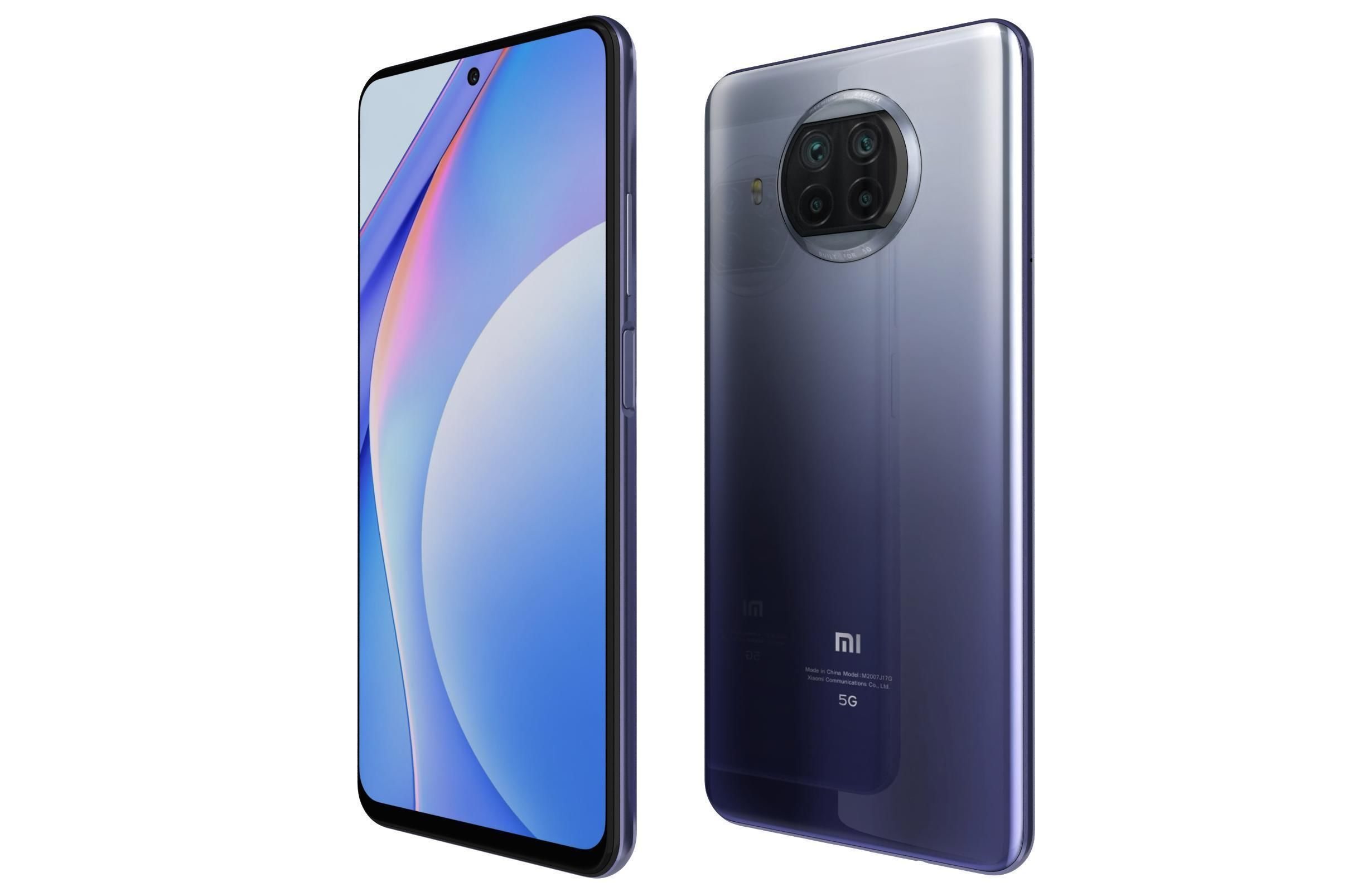 Xiaomi Mi 10T Lite 5G Purple 3D model_6