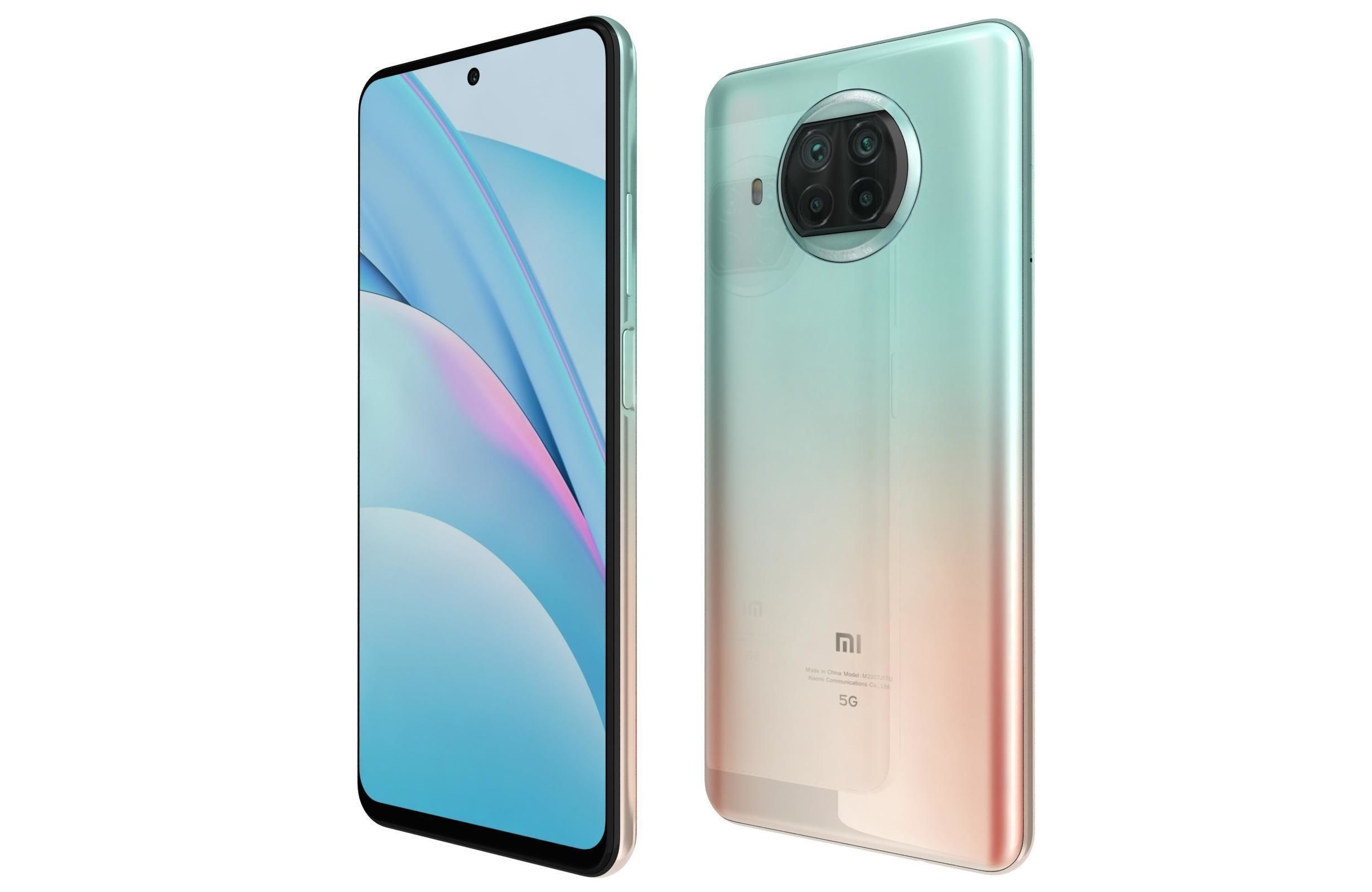 Xiaomi Mi 10T Lite 5G All Colors 3D model_4