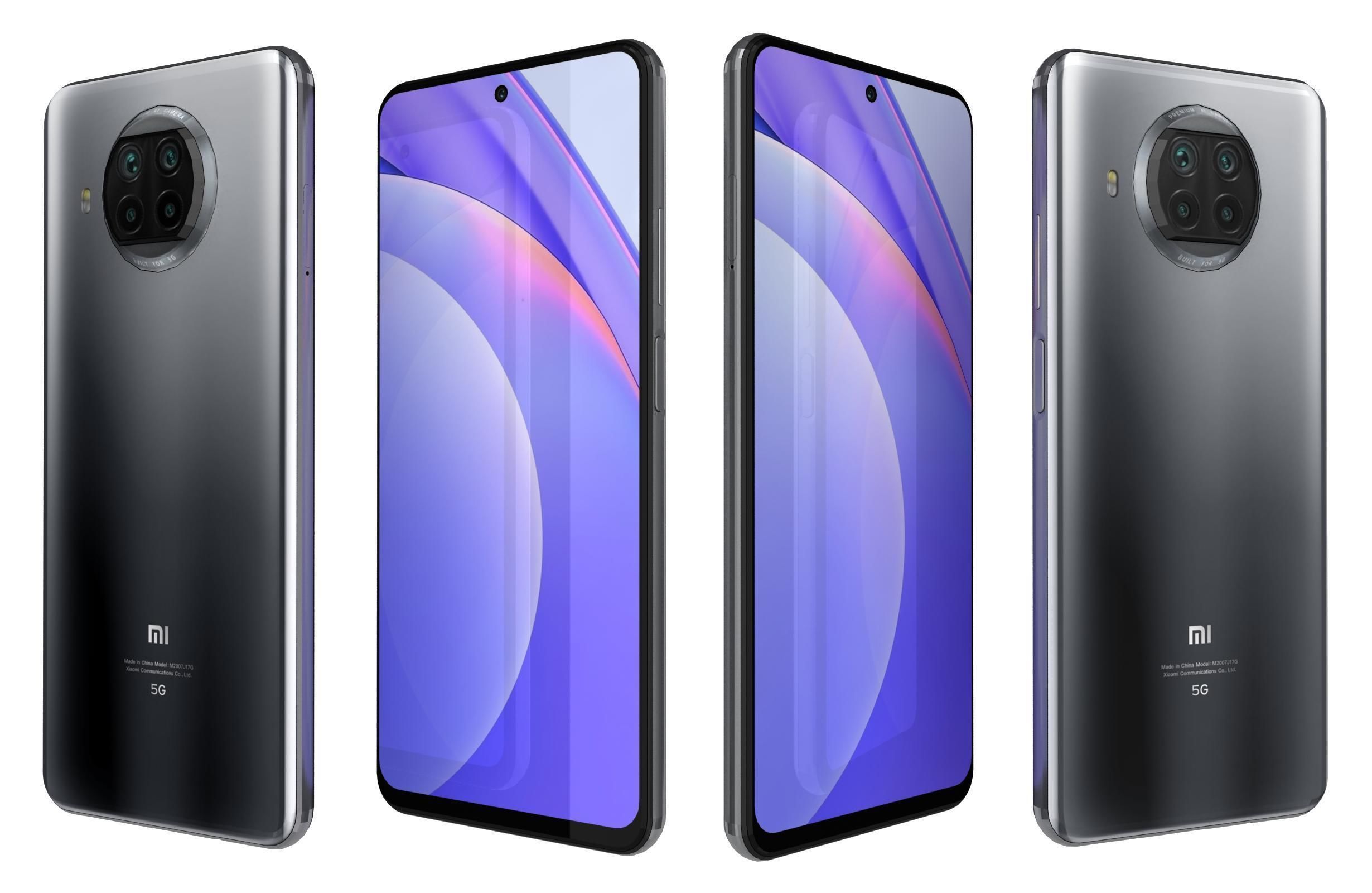 Xiaomi Mi 10T Lite 5G All Colors 3D model_15