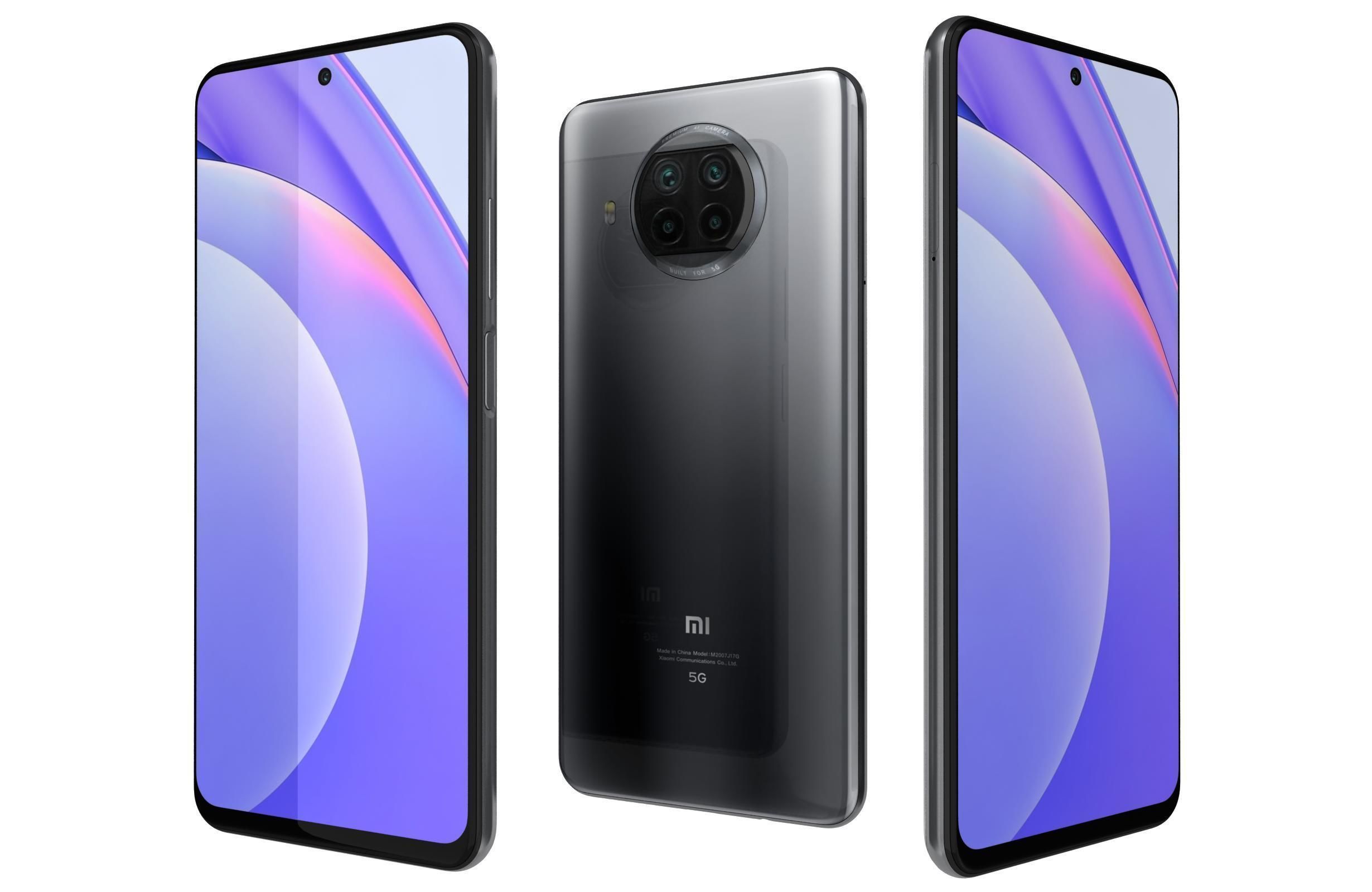 Xiaomi Mi 10T Lite 5G All Colors 3D model_2