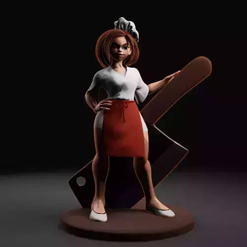 Sacah housewife 3D print model