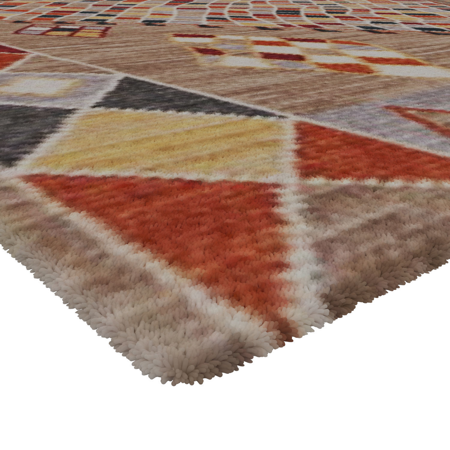Rug Set 2065 3D model_1