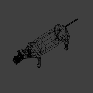 Uintatherium Complete STL 3D print model_22