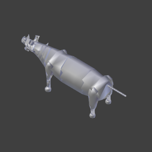 Uintatherium Complete STL 3D print model_9