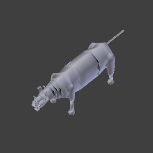 Uintatherium Complete STL 3D print model_8