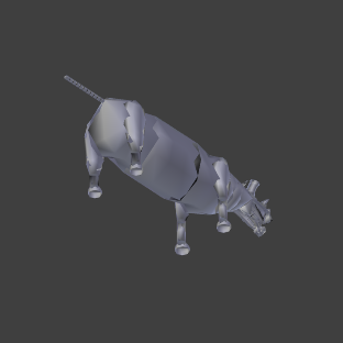 Uintatherium Complete STL 3D print model_10