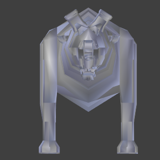 Uintatherium Complete STL 3D print model_3
