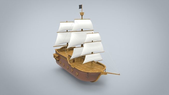ジグソーパズル Pirate Ship 3d Model Pirate Ship 3D Wooden Puzzle Model Kit for Toy & Gift