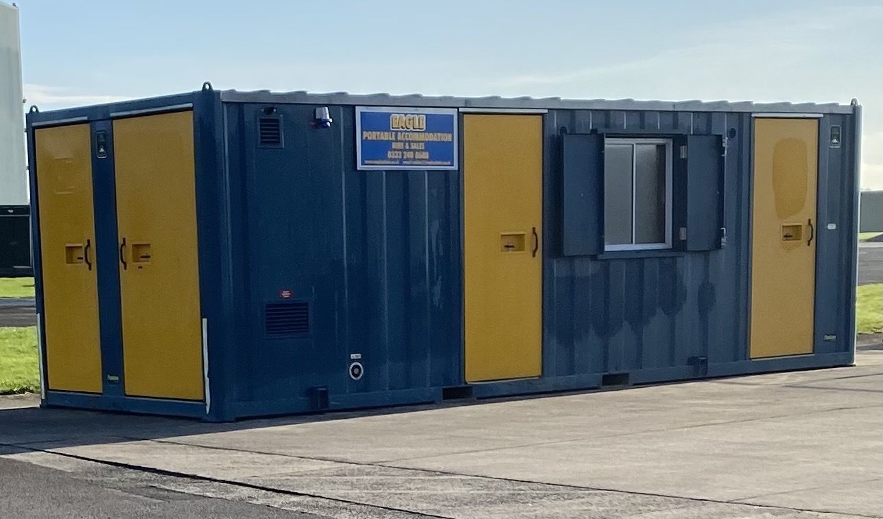 Model Railway Portable Office Accommodation Building 3D print model_2