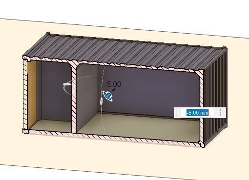 Model Railway Portable Office Accommodation Building 3D print model_17