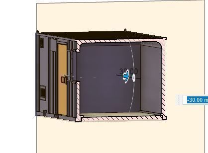 Model Railway Portable Office Accommodation Building 3D print model_16