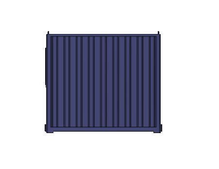 Model Railway Portable Office Accommodation Building 3D print model_9