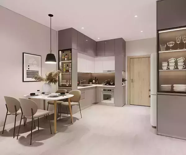 Interior Scene 3D model  3D model