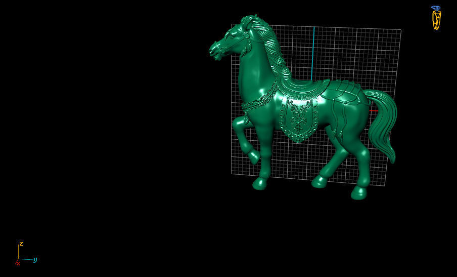 HORSE MO 3D print model_3