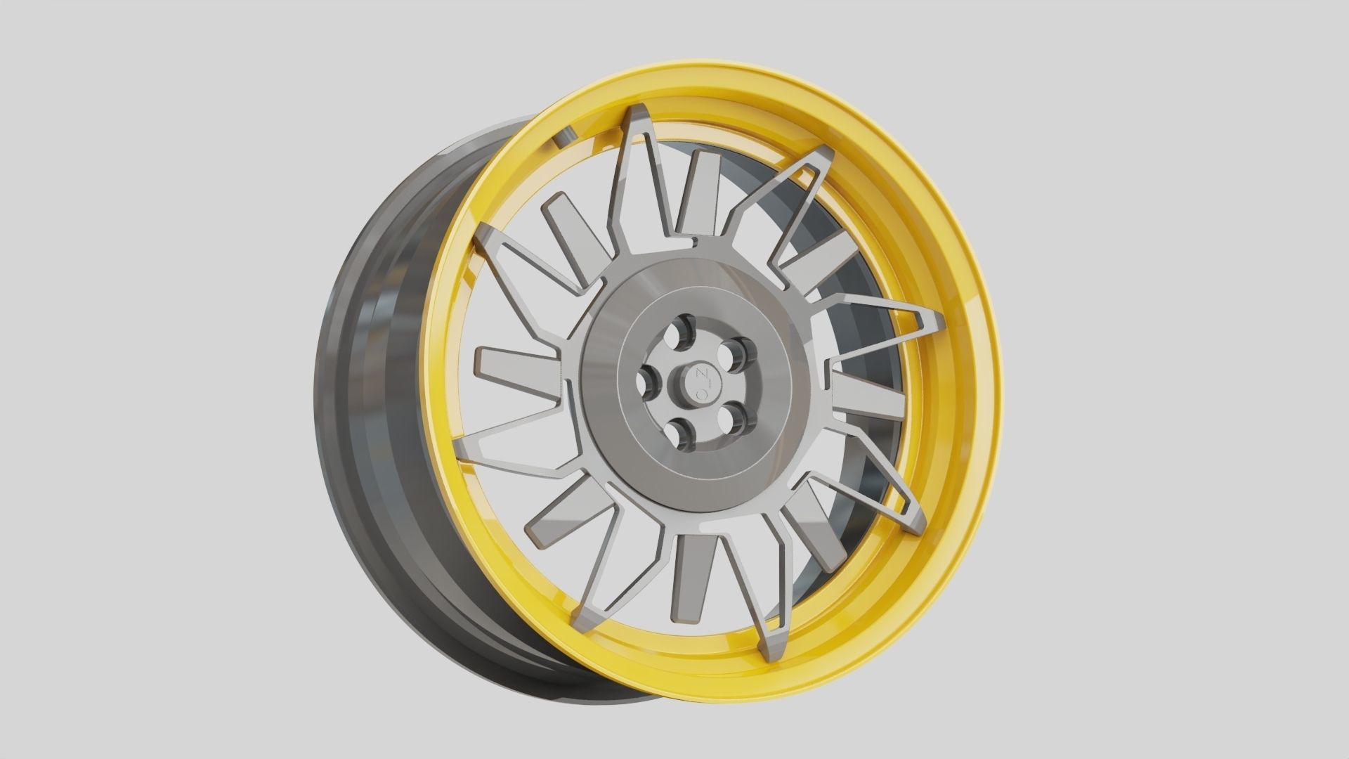 rims bean wheel 2 series 3D model_1