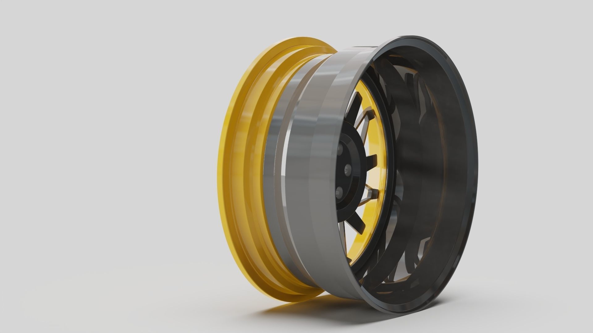 rims bean wheel 2 series 3D model_2