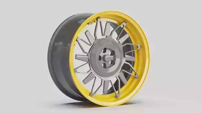 rims bean wheel 2 series 3D model