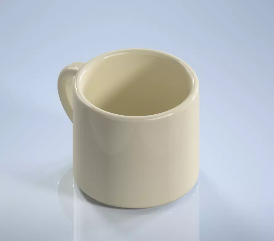 Standard Mug 3D print model