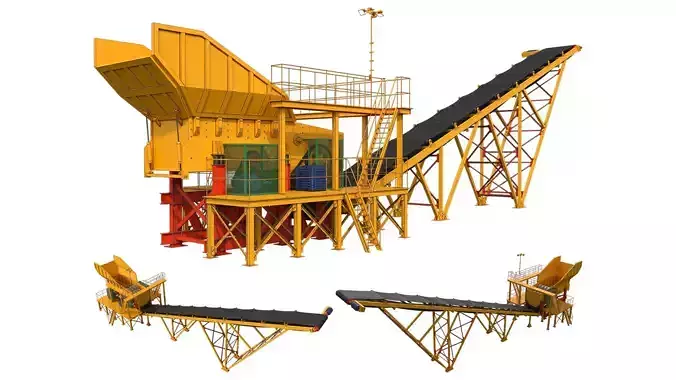 Stone Crusher Folding Machine