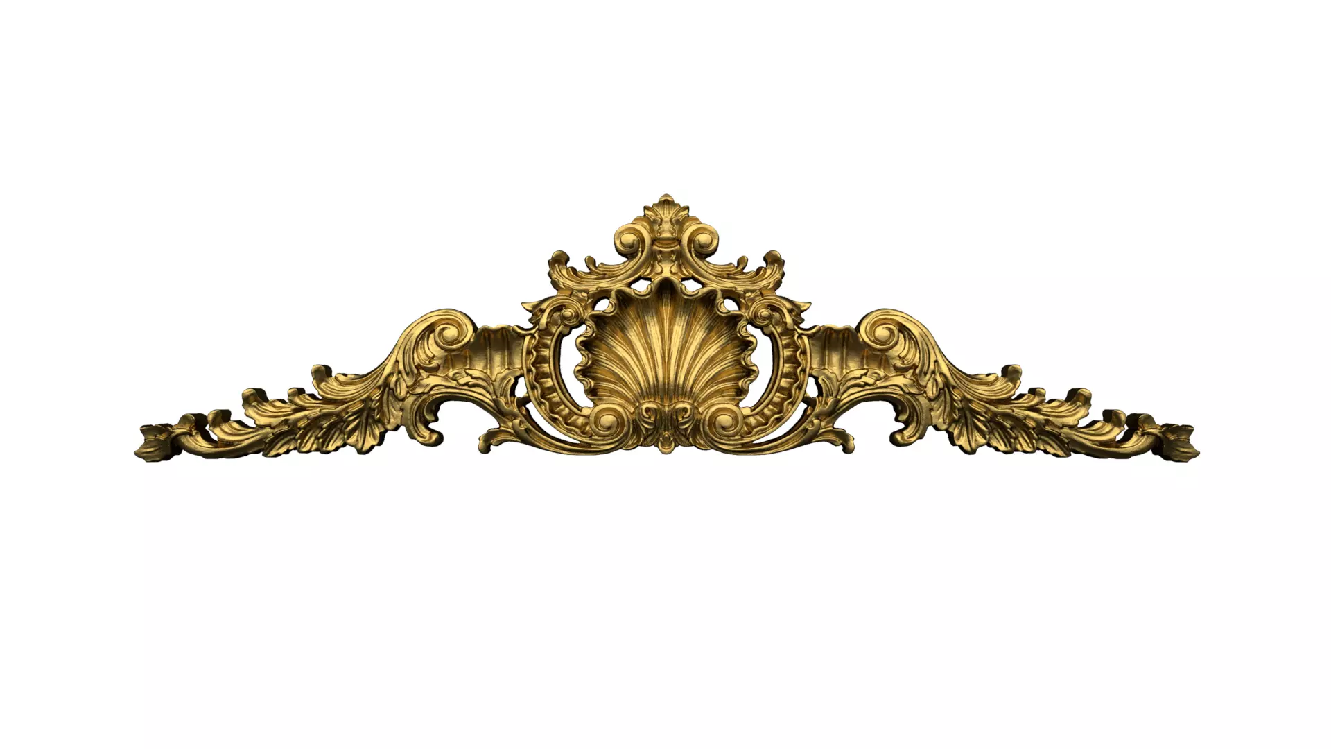 Classic decor ornament v-3D model 61 3D model_0