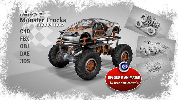Monster Truck 2 3D model