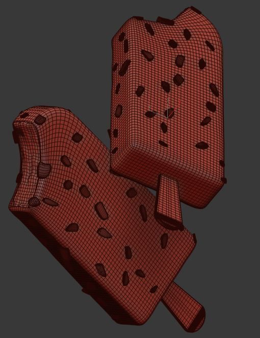 Popsicle Magnum 3D model_5