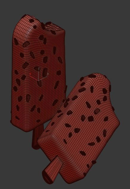 Popsicle Magnum 3D model_4