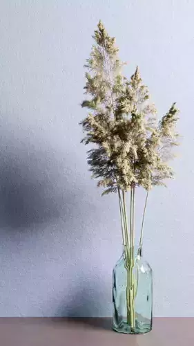 Pampas grass bouquet decor 001
