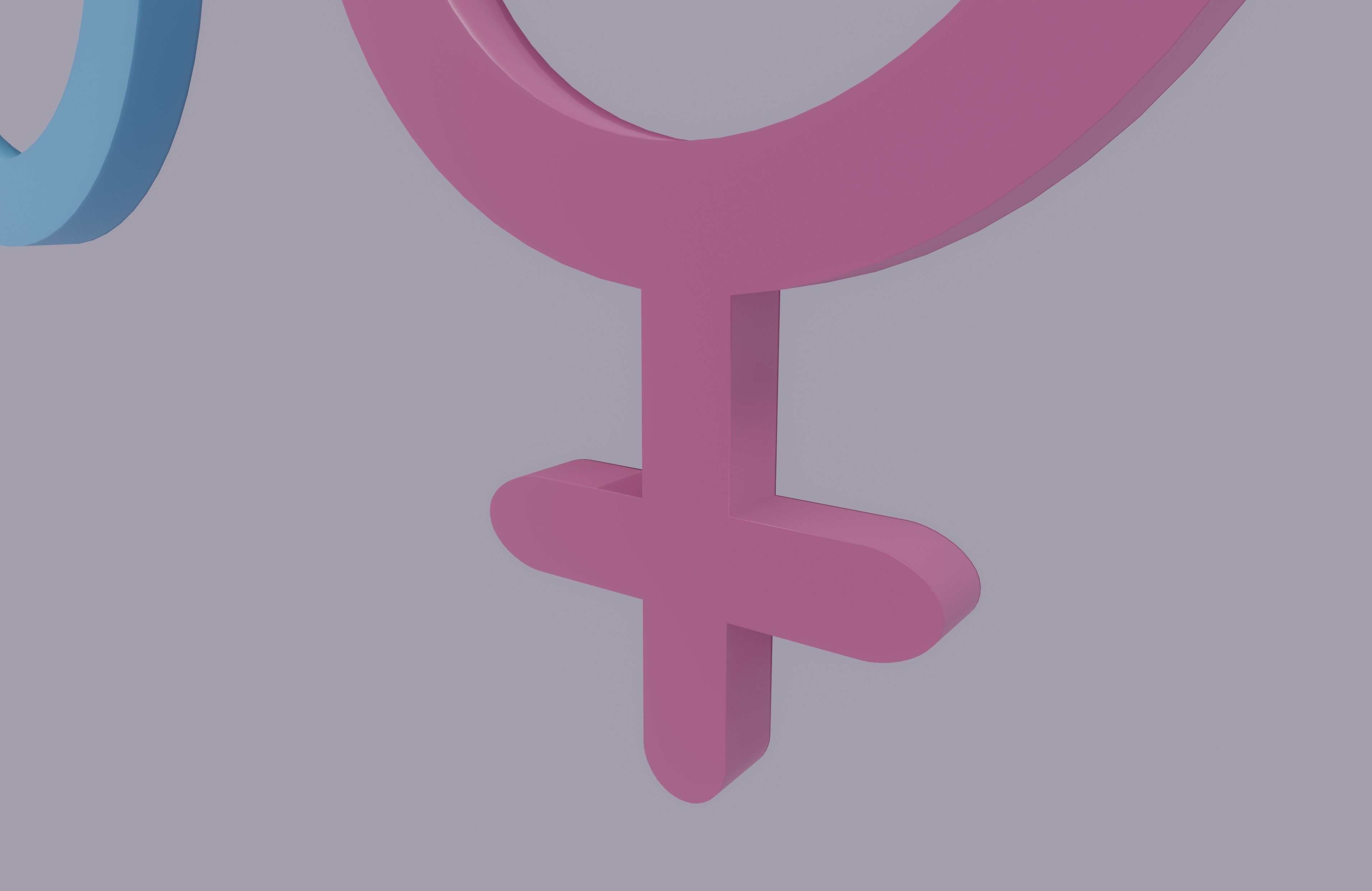 Gender Symbols 3D model_8