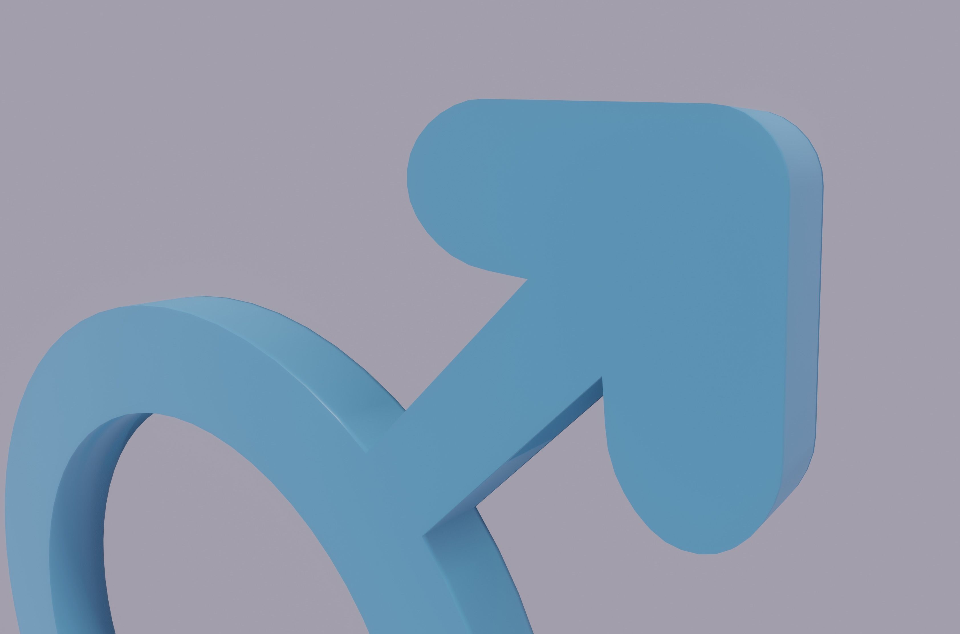 Gender Symbols 3D model_7