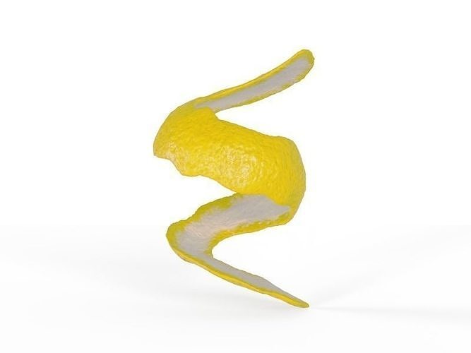 Lemon Peel 3D model