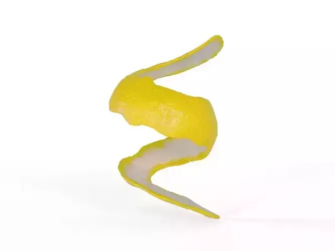 Lemon Peel 3D model