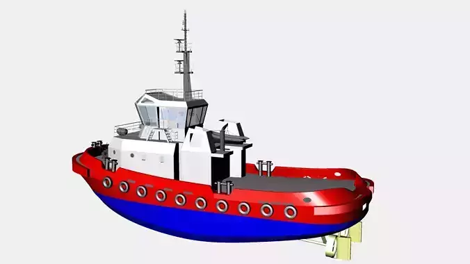 Agencies boat 3D model