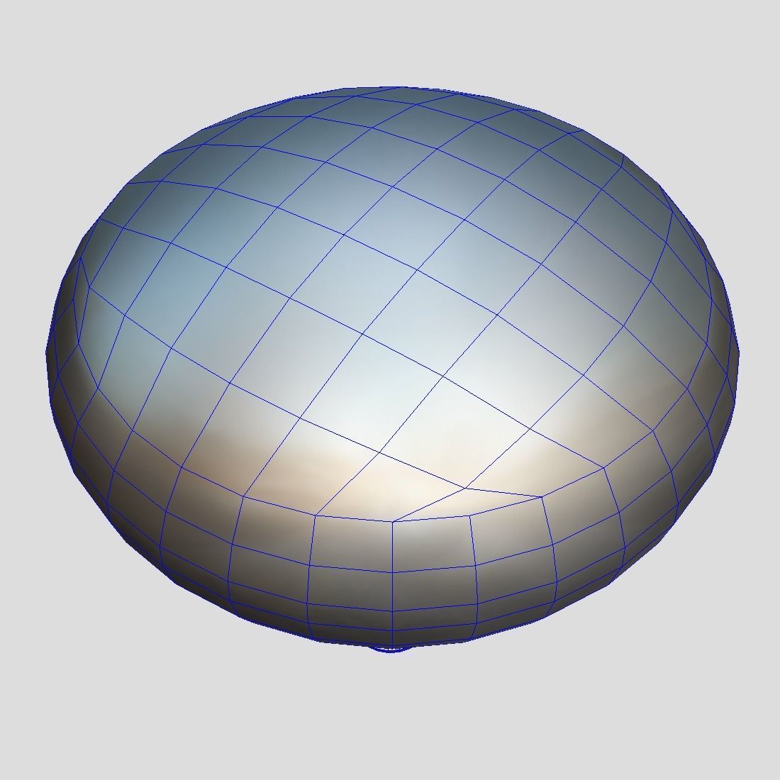 Light Bulb 6 Low-poly 3D model_8