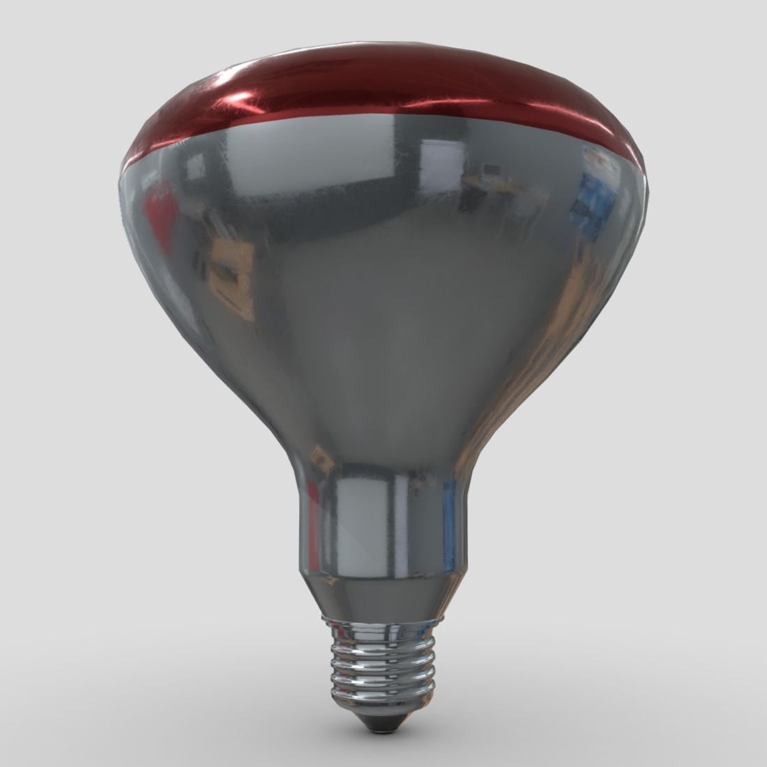 Light Bulb 6 Low-poly 3D model_3