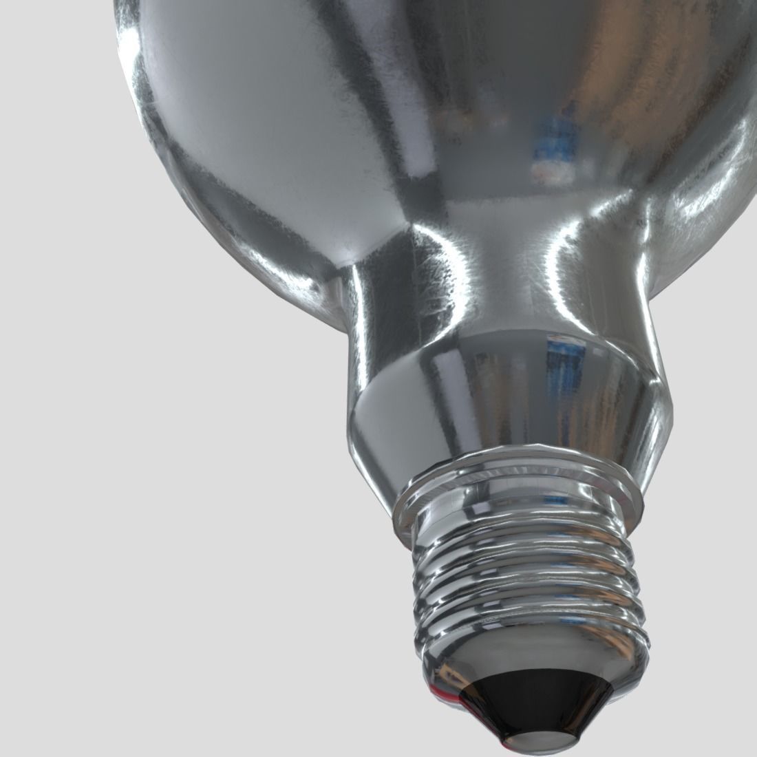 Light Bulb 6 Low-poly 3D model_13