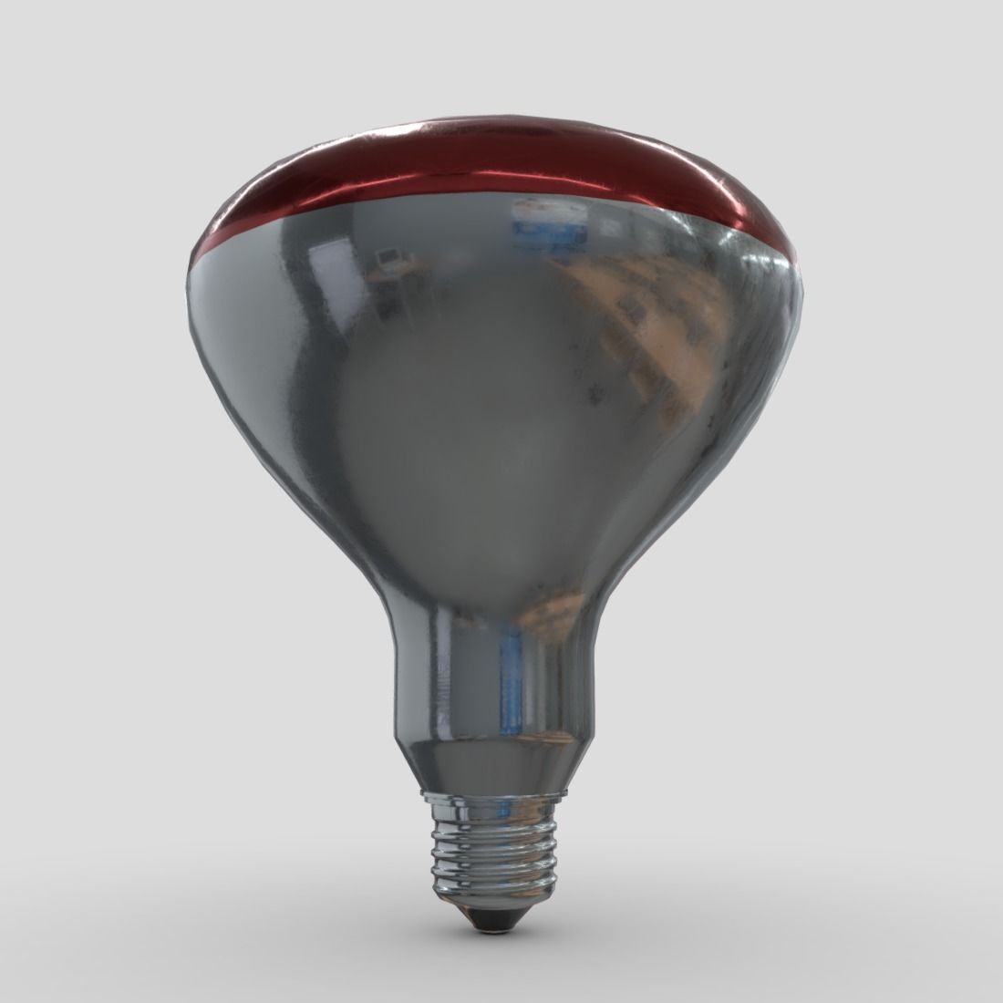 Light Bulb 6 Low-poly 3D model_11