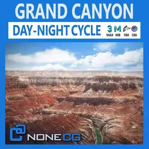 Grand Canyon Environment 3D model