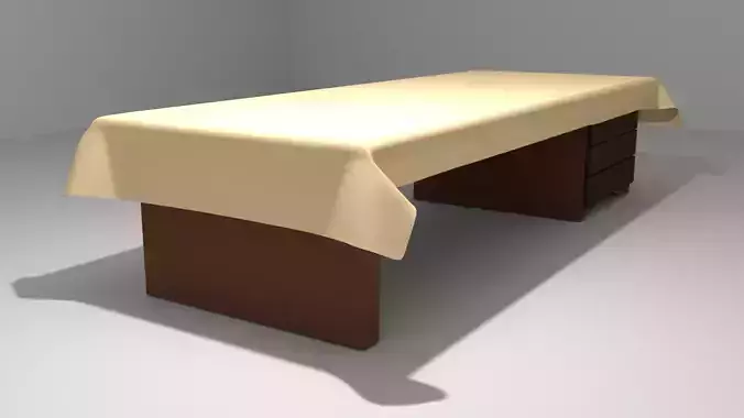 Living Room Table 3D model