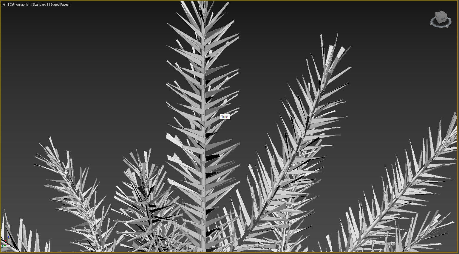 White christmas tree  3D model_13