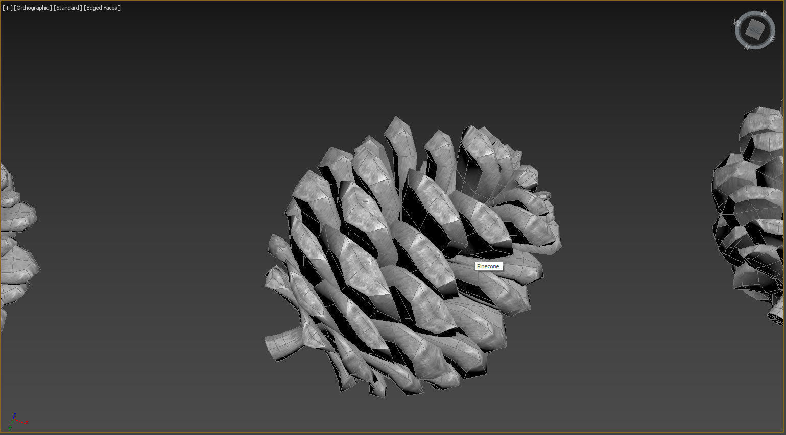 White christmas tree  3D model_12