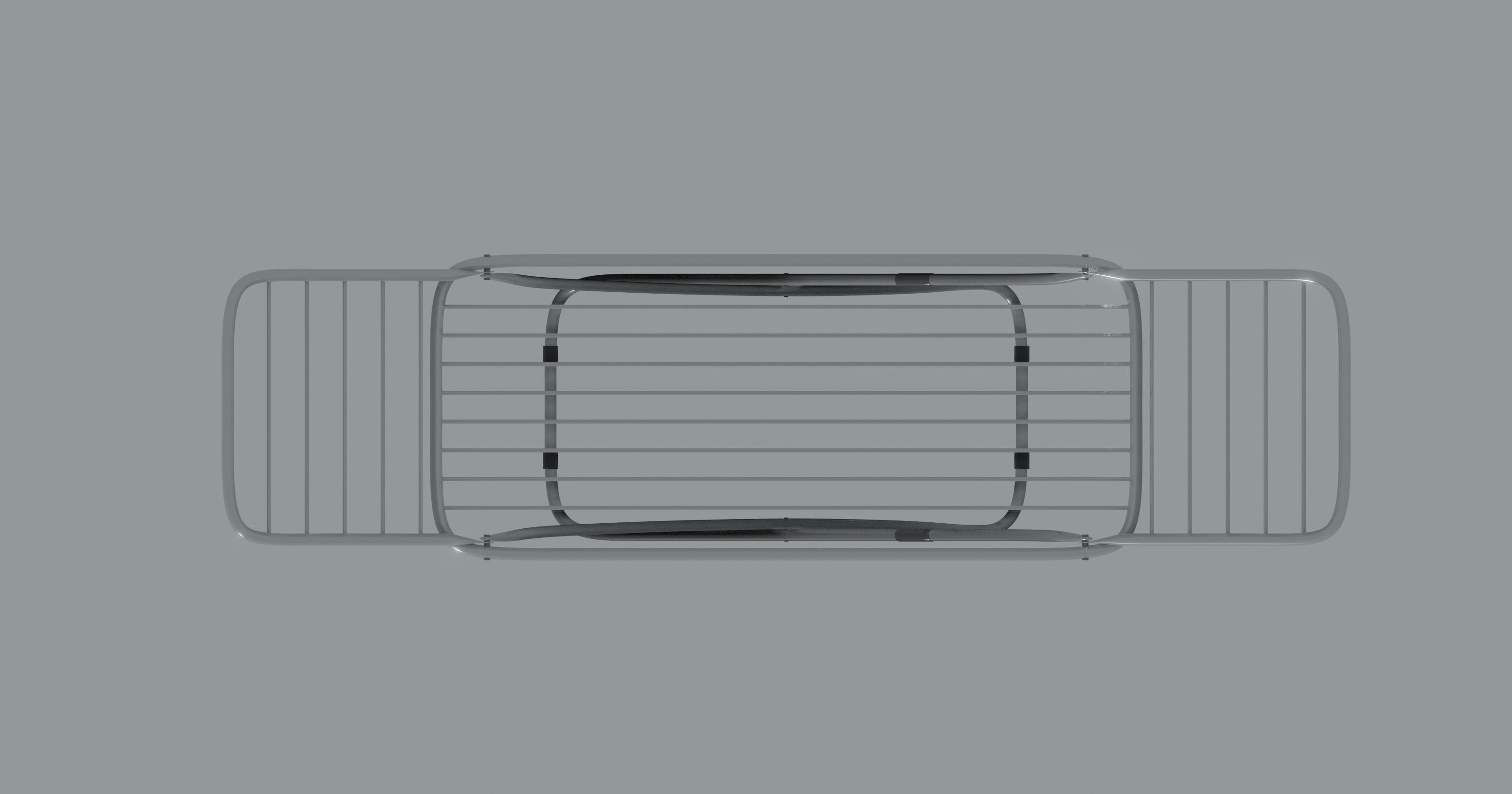 Laundry Drying Rack 3D model_7