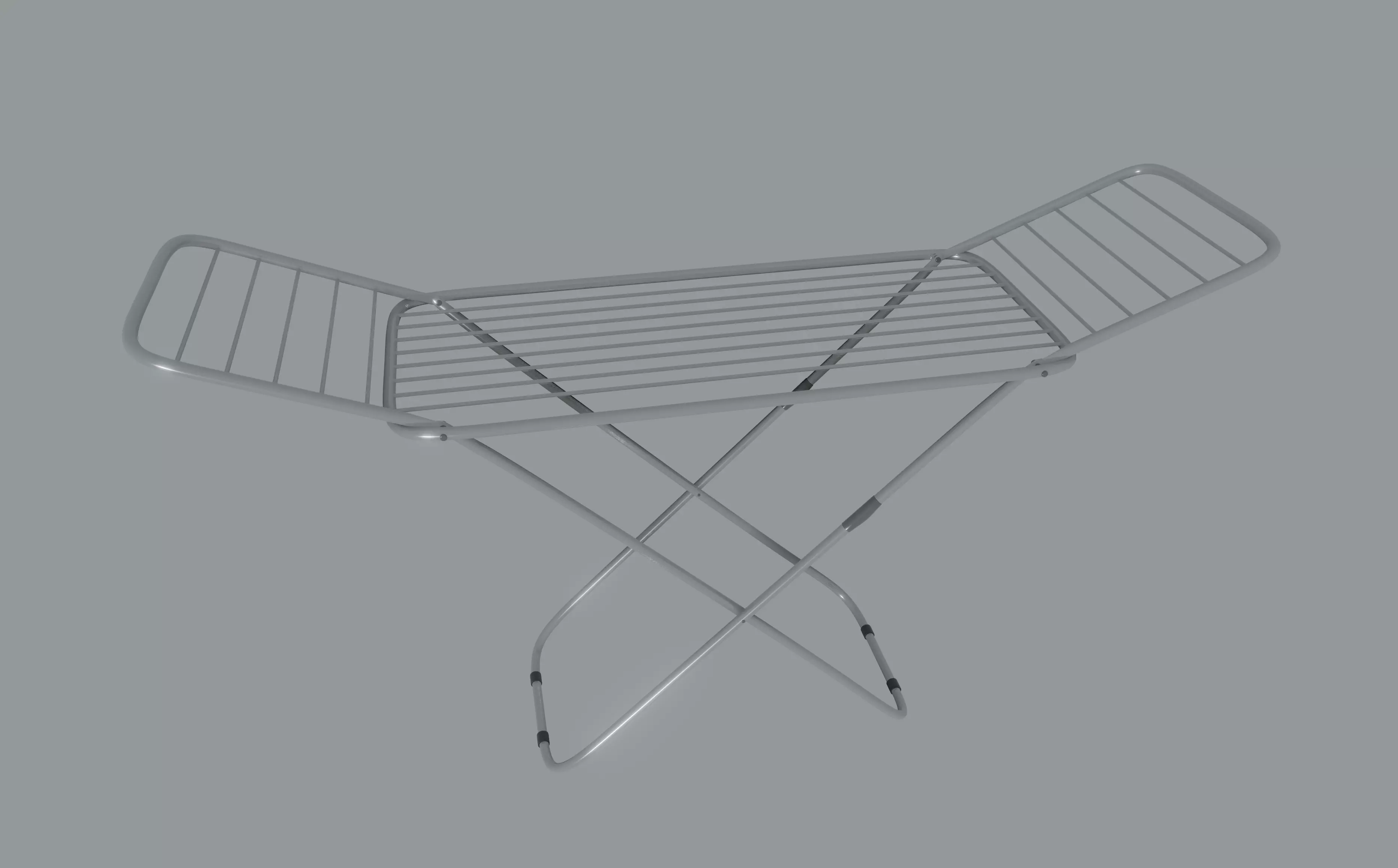Laundry Drying Rack 3D model_0